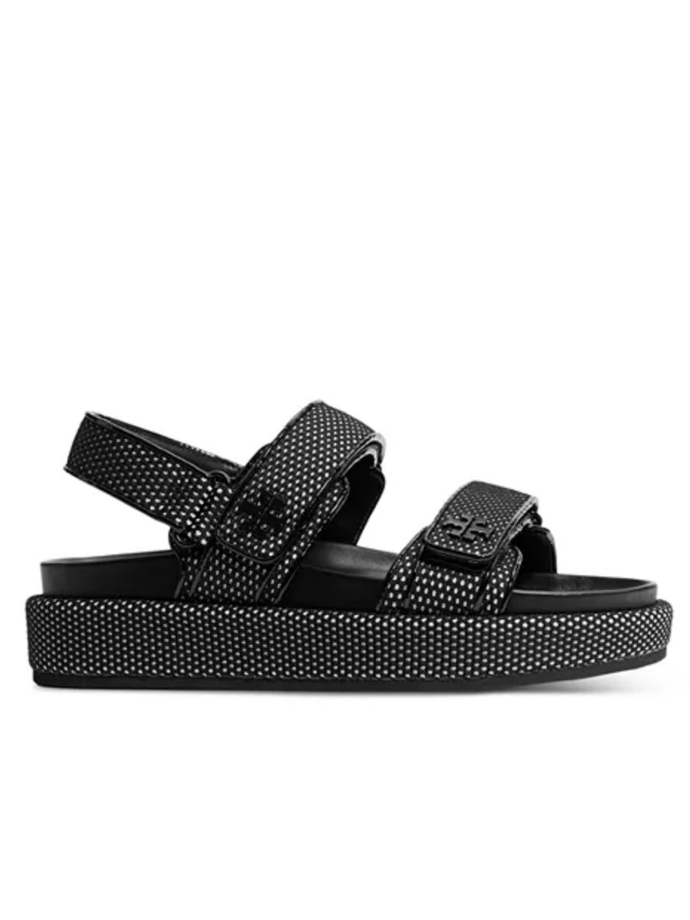 NEW Tory Burch Kira Sport Sandals in Perfect Black